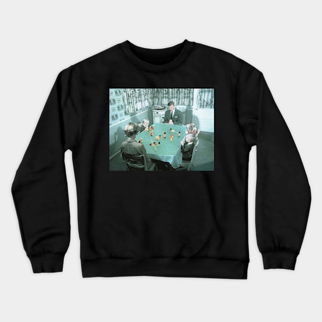 Untitled Crewneck Sweatshirt by superwhoart